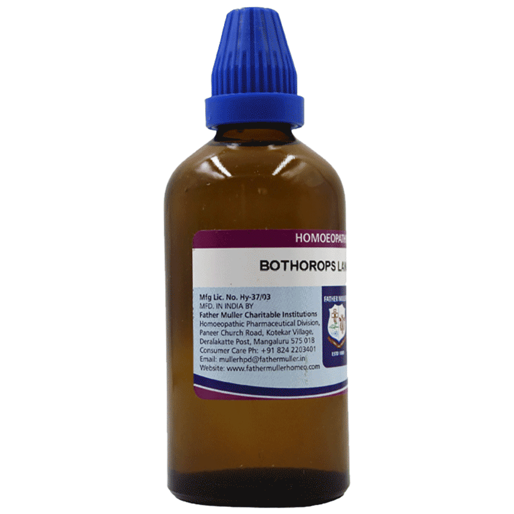 Father Muller Bothrops Lanceolatus 30C Drop bottle of 100 ml Drop