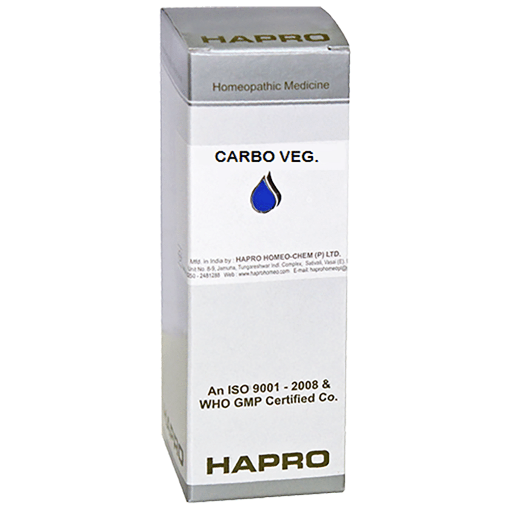 Hapro Carbo Veg. Dilution 1M bottle of 100 ml Dilution