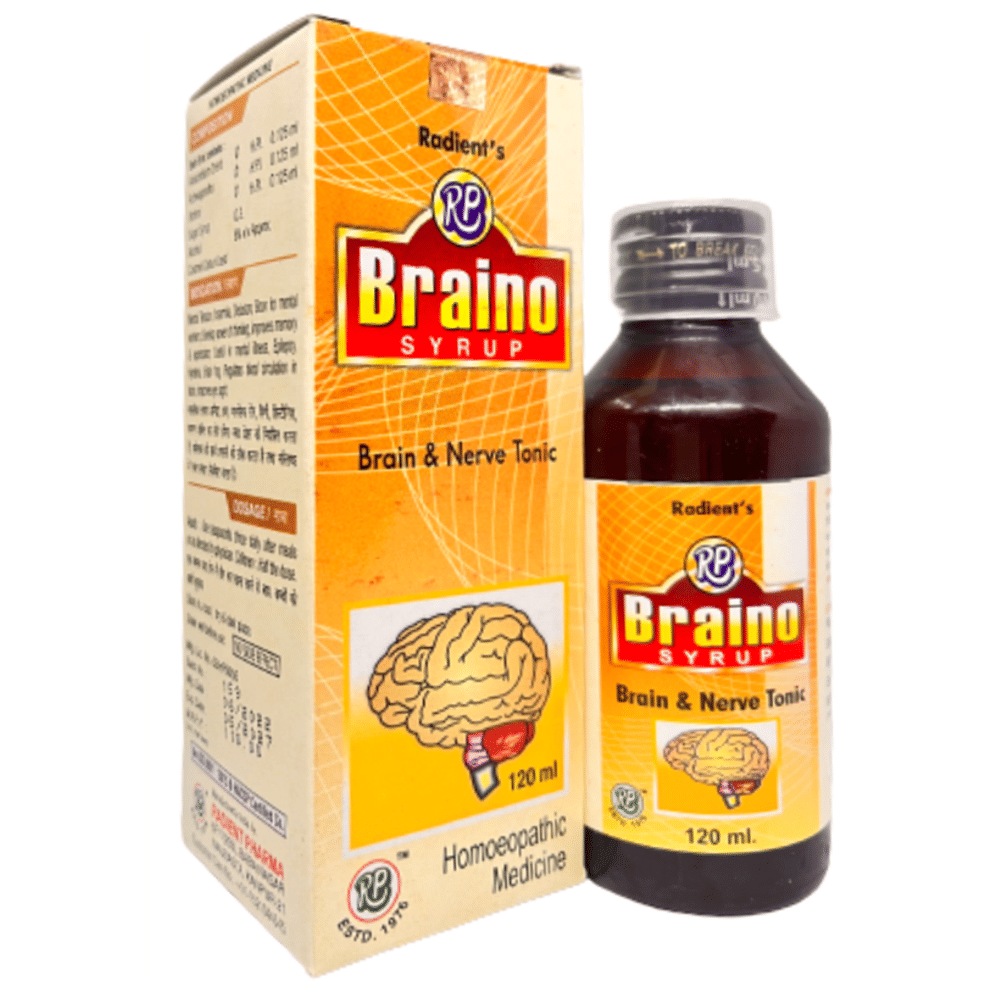 Radient Braino  Syrup bottle of 120 ml Syrup