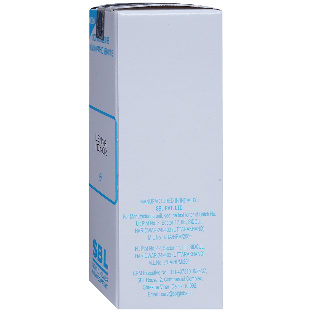 SBL Lemna Minor Mother Tincture Q bottle of 30 ml Mother Tincture