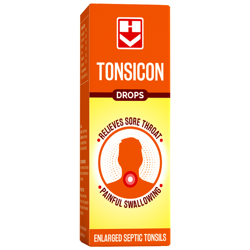 Homeopaths Tonsicon Drop (30ml Each) box of 1 Bottle