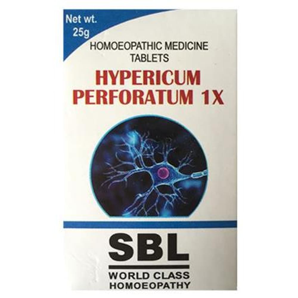 SBL Hypericum Perforatum Tablet 1X bottle of 25 gm Tablet