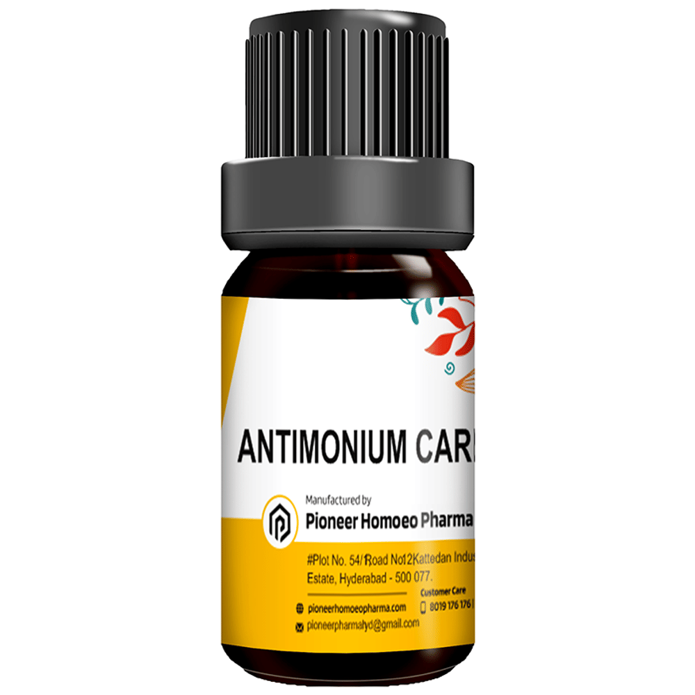 Pioneer Pharma Antimonium Carb Globules Pellet Pills 200 CH bottle of 150 tablets Pioneer Pharma Antimonium Carb Globules Pellet Pills 200 CH bottle of 150 tablets