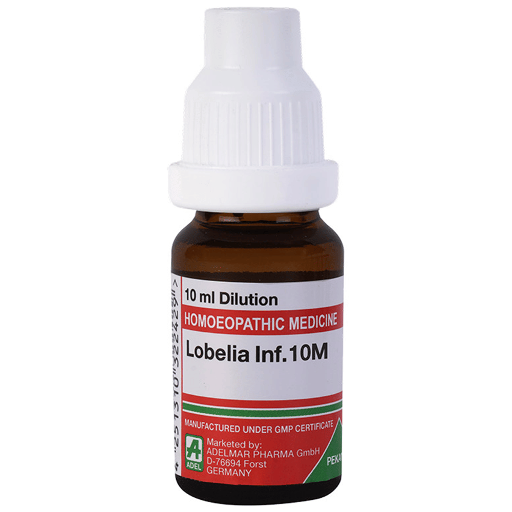 ADEL Lobelia Inf Dilution 10M bottle of 10 ml Dilution