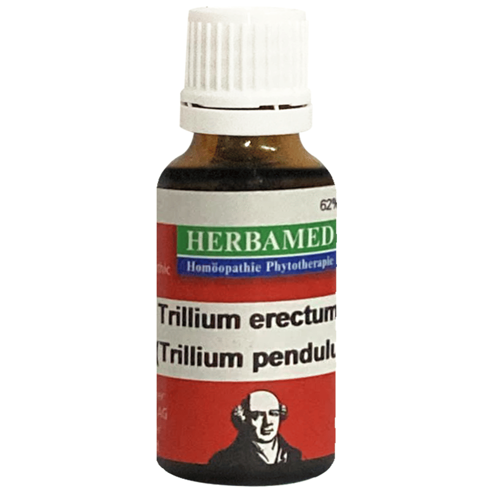 Herbamed Trillium Erectum Mother Tincture Q bottle of 20 ml Mother Tincture
