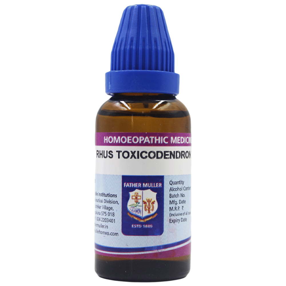 Father Muller Rhus Toxicodendron Drop 30 bottle of 30 ml Oral Drops
