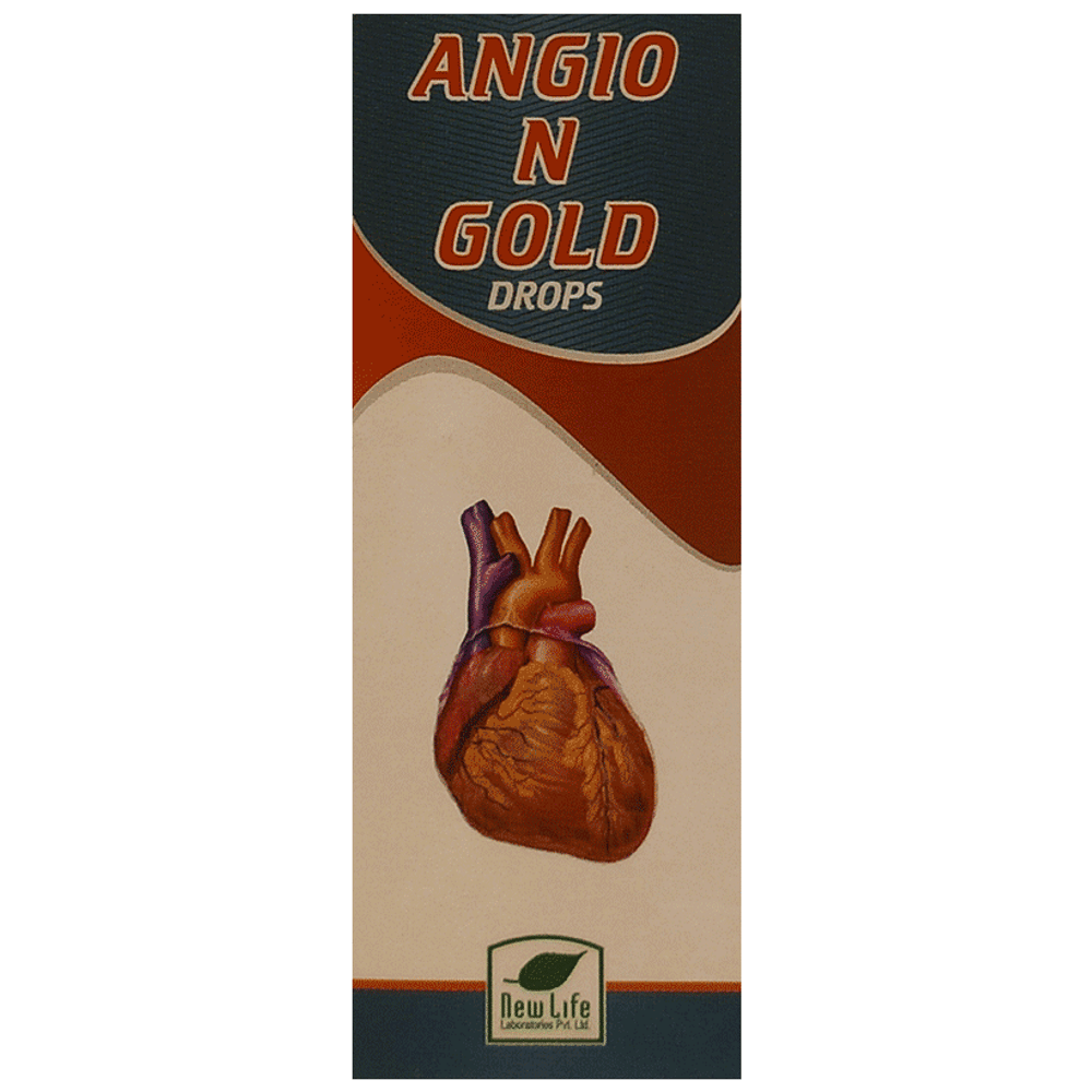 New Life Angio N Gold box of 30 ml Drop