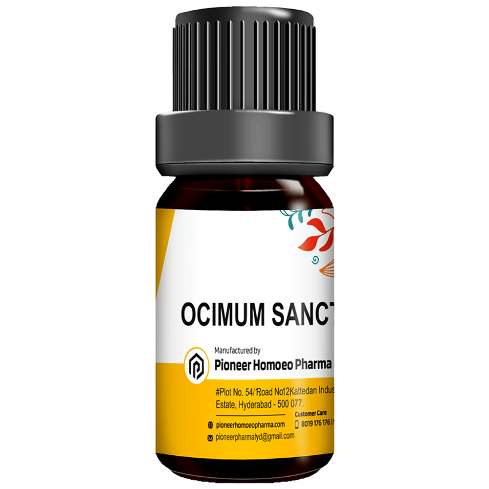 Pioneer Pharma Ocimum Sanctum Globules Pellets Multidose Pills 30 CH bottle of 150 tablets