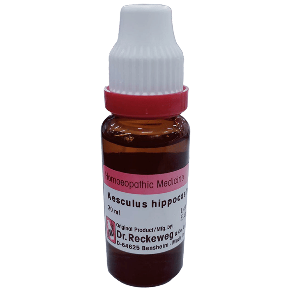 Dr. Reckeweg Aesculus Hip Mother Tincture Q bottle of 20 ml Mother Tincture