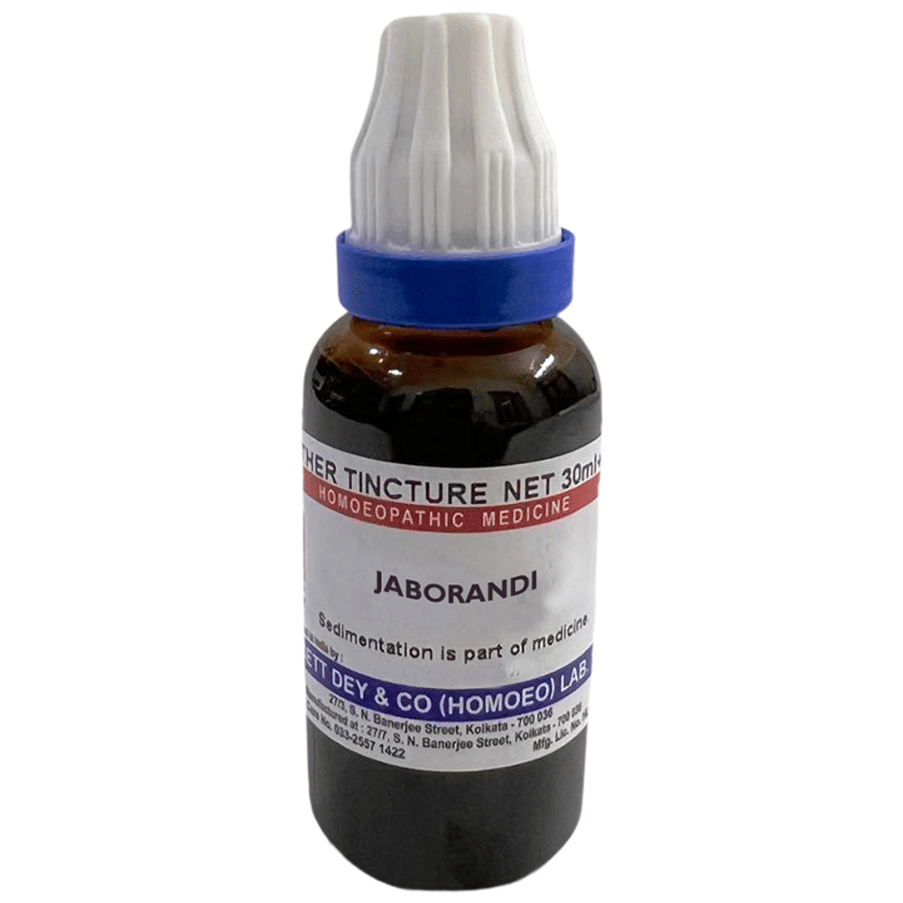 Sett Dey Jaborandi Mother Tincture Q bottle of 30 ml Mother Tincture