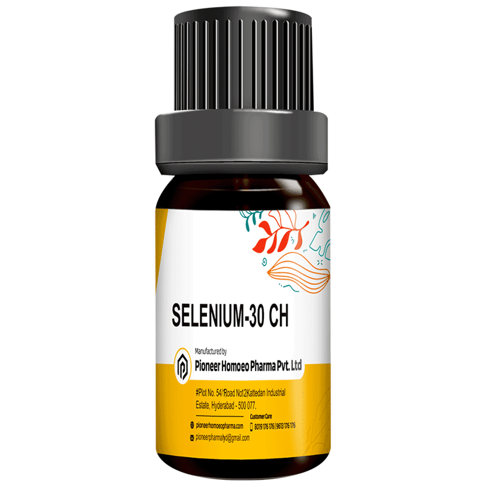 Pioneer Pharma Selenium Globules Pellets Multidose Pills 30 CH bottle of 150 tablets