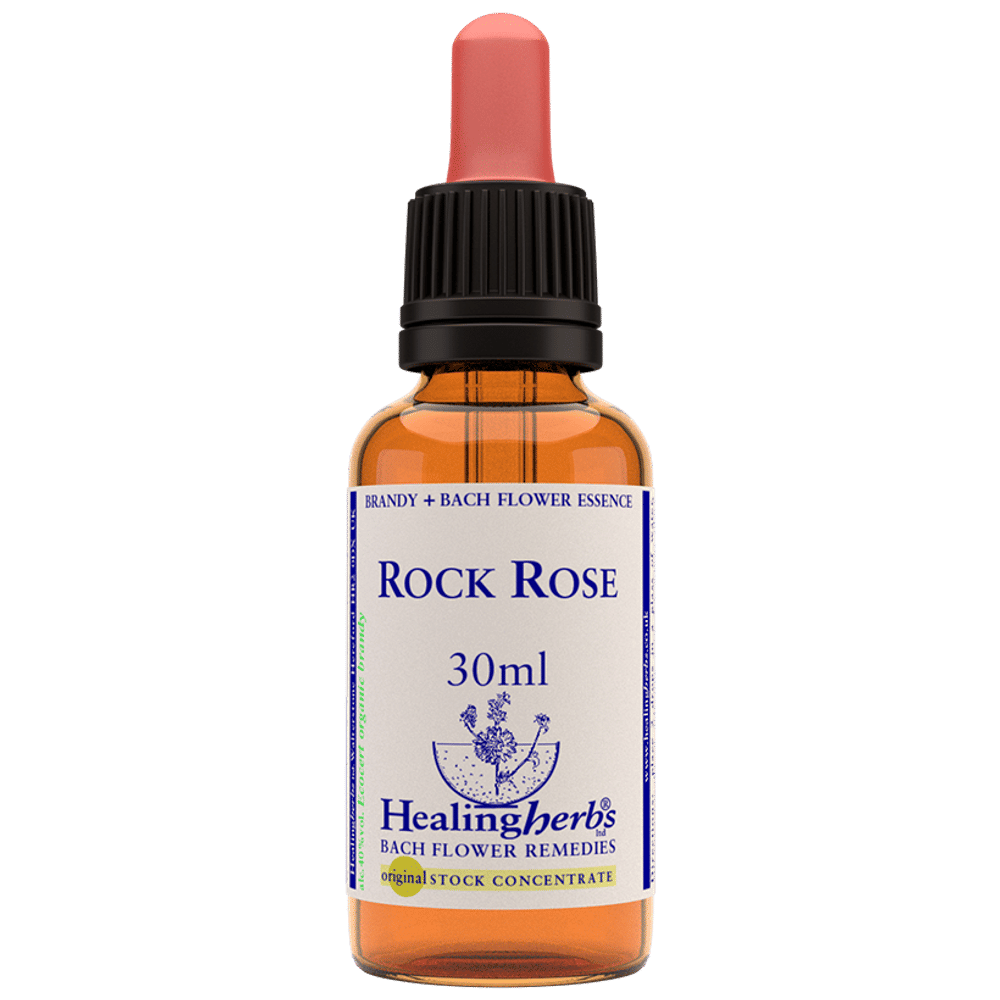 Healing Herbs Bach Flower Rock Rose bottle of 30 ml Liquid
