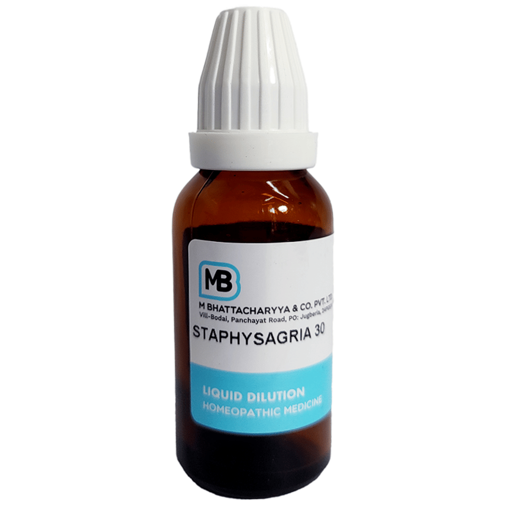 MB Staphysagria Dilution 30 bottle of 30 ml Dilution