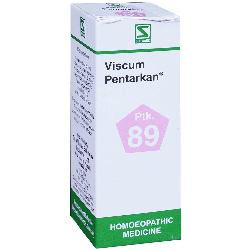Dr Willmar Schwabe India Viscum Pentarkan Ptk 89 Drop bottle of 30 ml Drop Dr Willmar Schwabe India Viscum Pentarkan Ptk 89 Drop bottle of 30 ml Drop