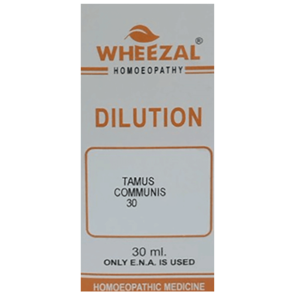 Wheezal Tamus Communis Dilution 30 bottle of 30 ml Dilution