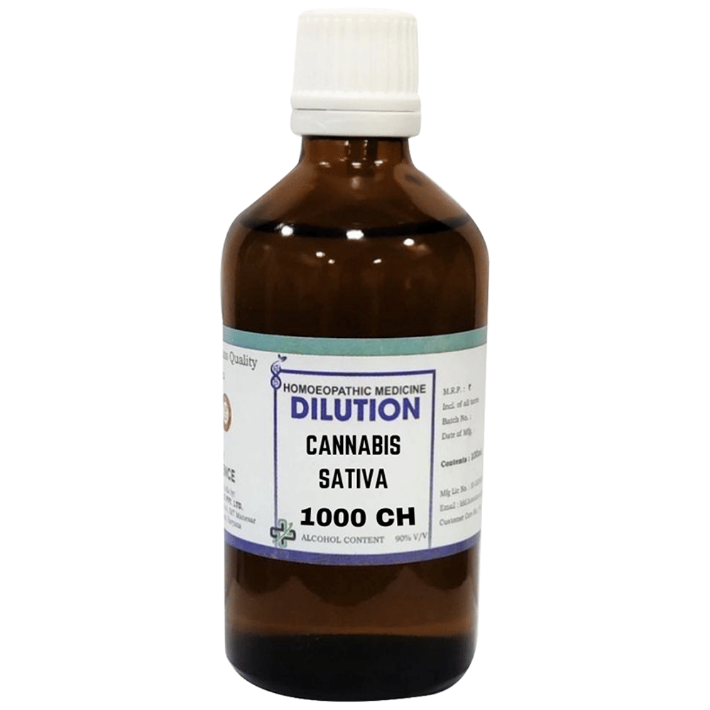 LDD Bioscience Cannabis Sativa Dilution 1000 CH bottle of 100 ml Dilution