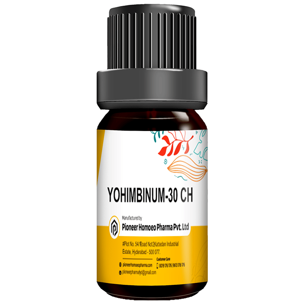 Pioneer Pharma Yohimbinum Globules Pellets Multidose Pills 30 CH bottle of 150 tablets