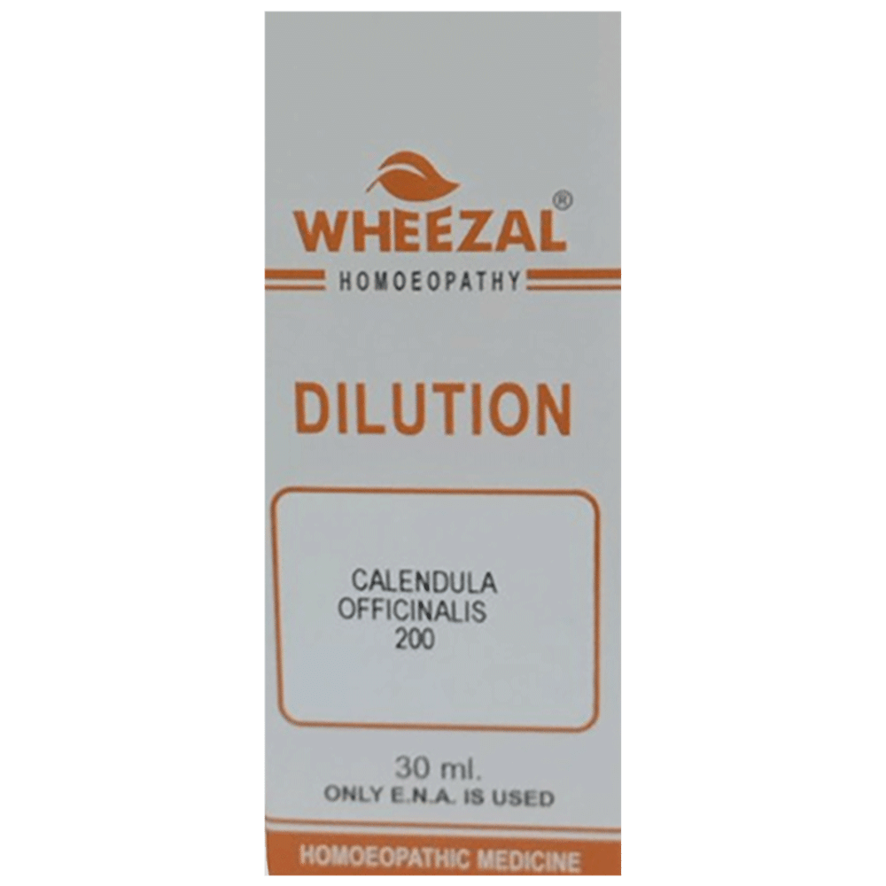 Wheezal Calendula Officinalis Dilution 200 bottle of 30 ml Dilution