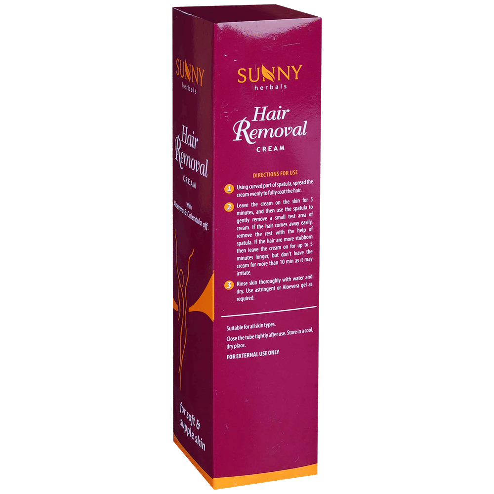 Sunny Herbals Hair Removal Cream tube of 100 gm Cream Sunny Herbals Hair Removal Cream tube of 100 gm Cream