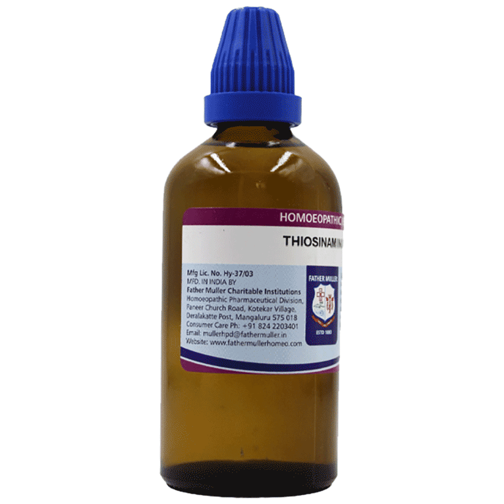 Father Muller Thiosinaminum Drop 1M bottle of 100 ml Drop Father Muller Thiosinaminum Drop 1M bottle of 100 ml Drop