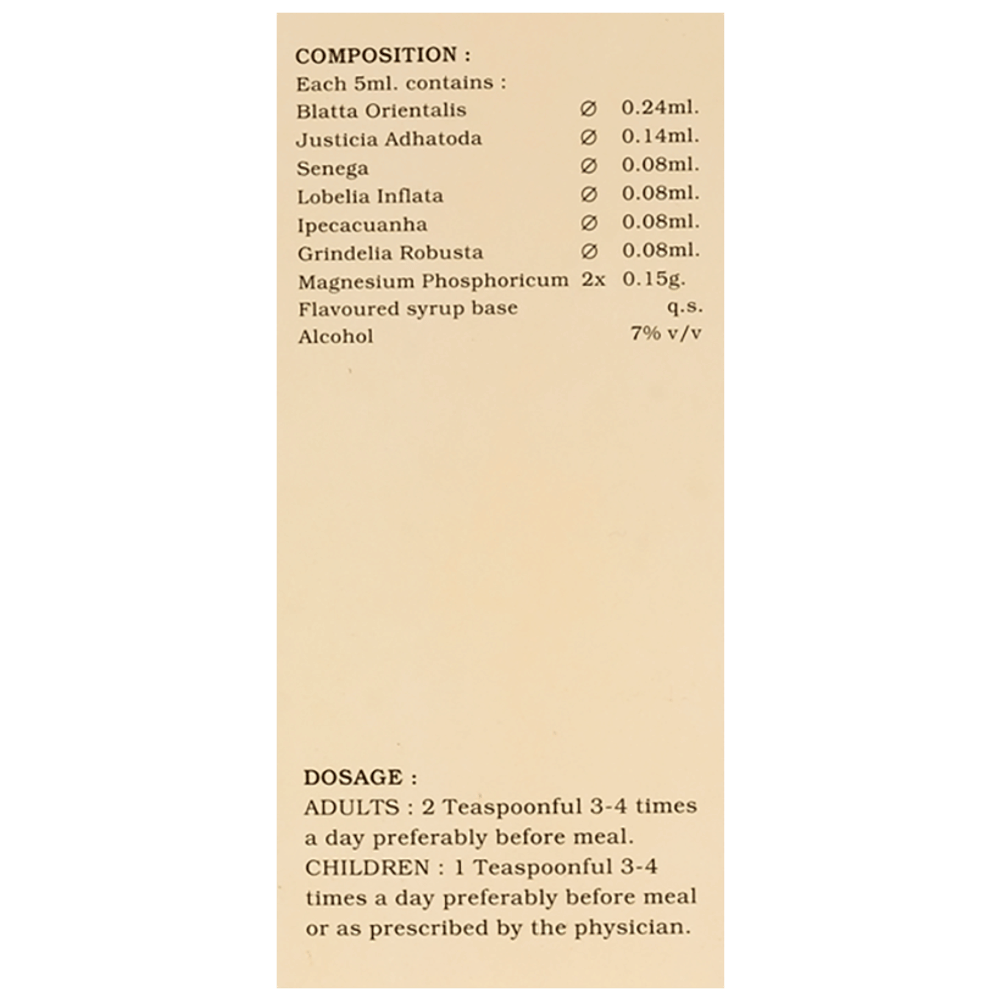 Lord's Asthamin Syrup bottle of 100 ml Syrup