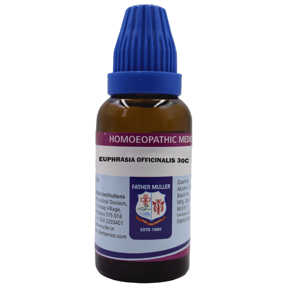 Father Muller  Euphrasia Officinalis 30C Drop bottle of 30 ml Drop