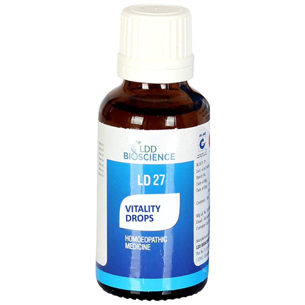LDD Bioscience LD 27 Vitality Drop bottle of 30 ml Drop LDD Bioscience LD 27 Vitality Drop bottle of 30 ml Drop
