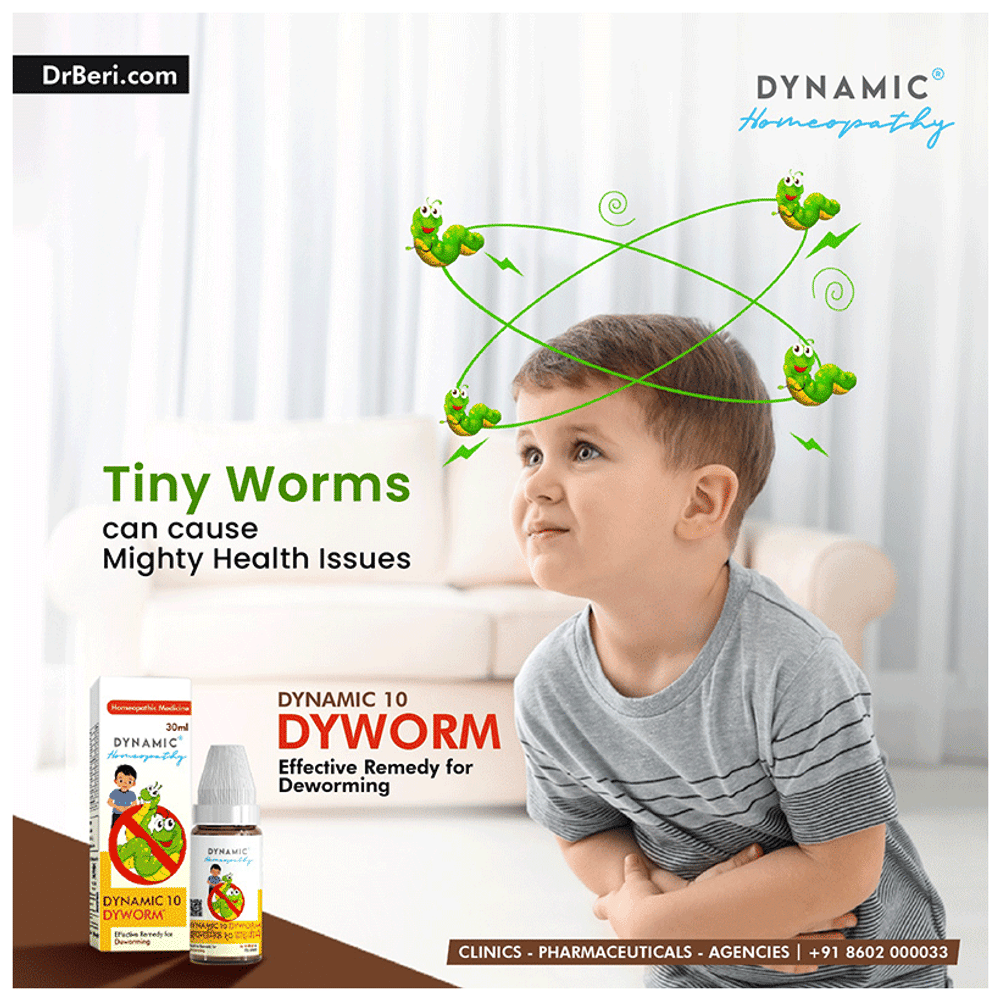Dynamic Homeopathy 10 DyWorm Dilution bottle of 30 ml Dilution Dynamic Homeopathy 10 DyWorm Dilution bottle of 30 ml Dilution