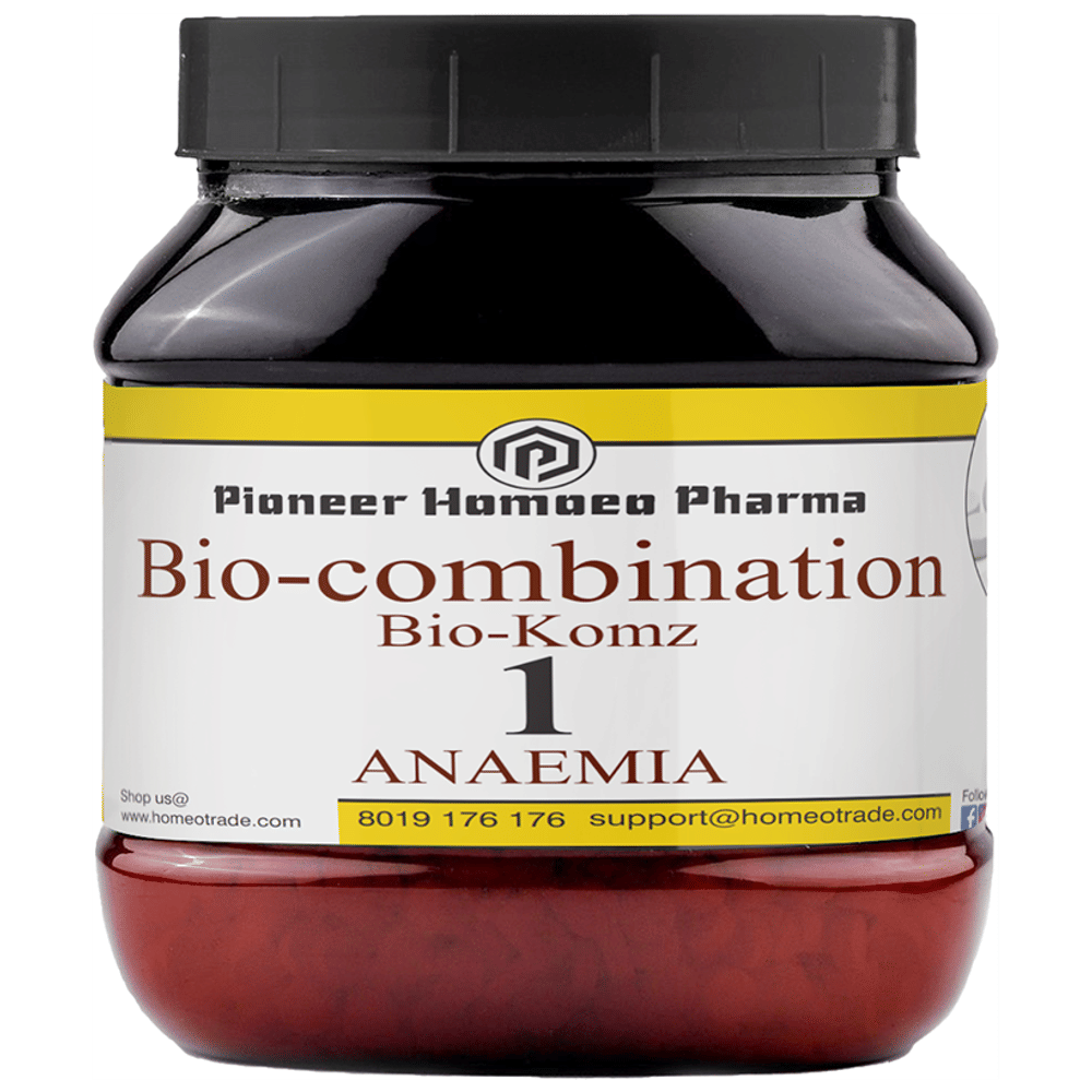Pioneer Pharma Bio-Combination No 1 Tablet bottle of 450 gm Biocombination Tablet