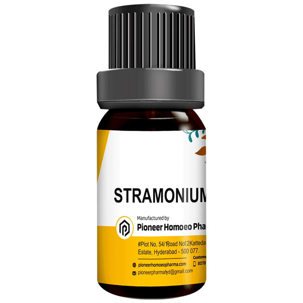Pioneer Pharma Stramonium Globules Pellets Multidose Pills 30 CH bottle of 150 tablets