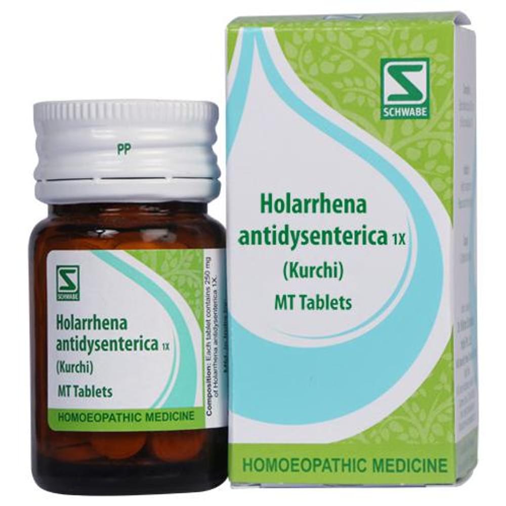 Dr Willmar Schwabe India Holarrhena Antidysenterica Tablet 1X bottle of 20 gm Tablet
