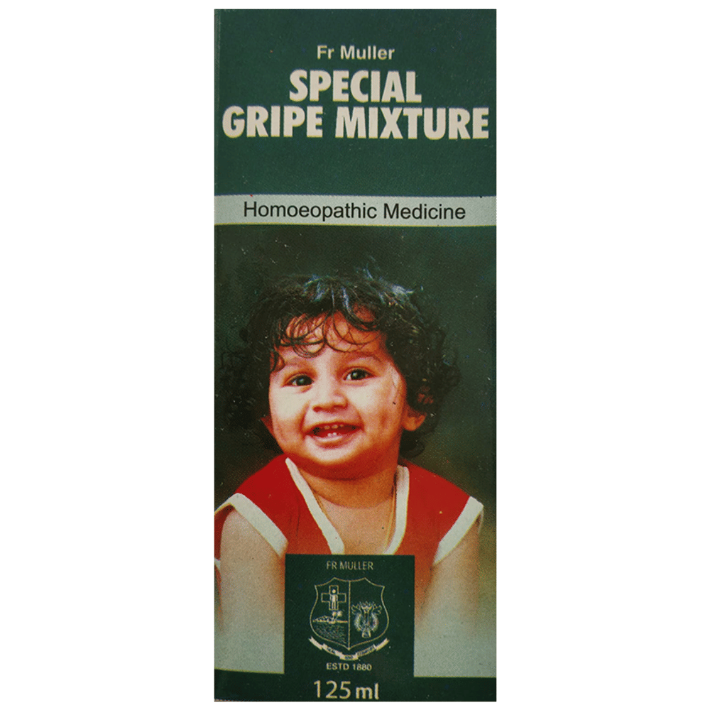 Fr Muller Special Gripe Mixture bottle of 125 ml Syrup