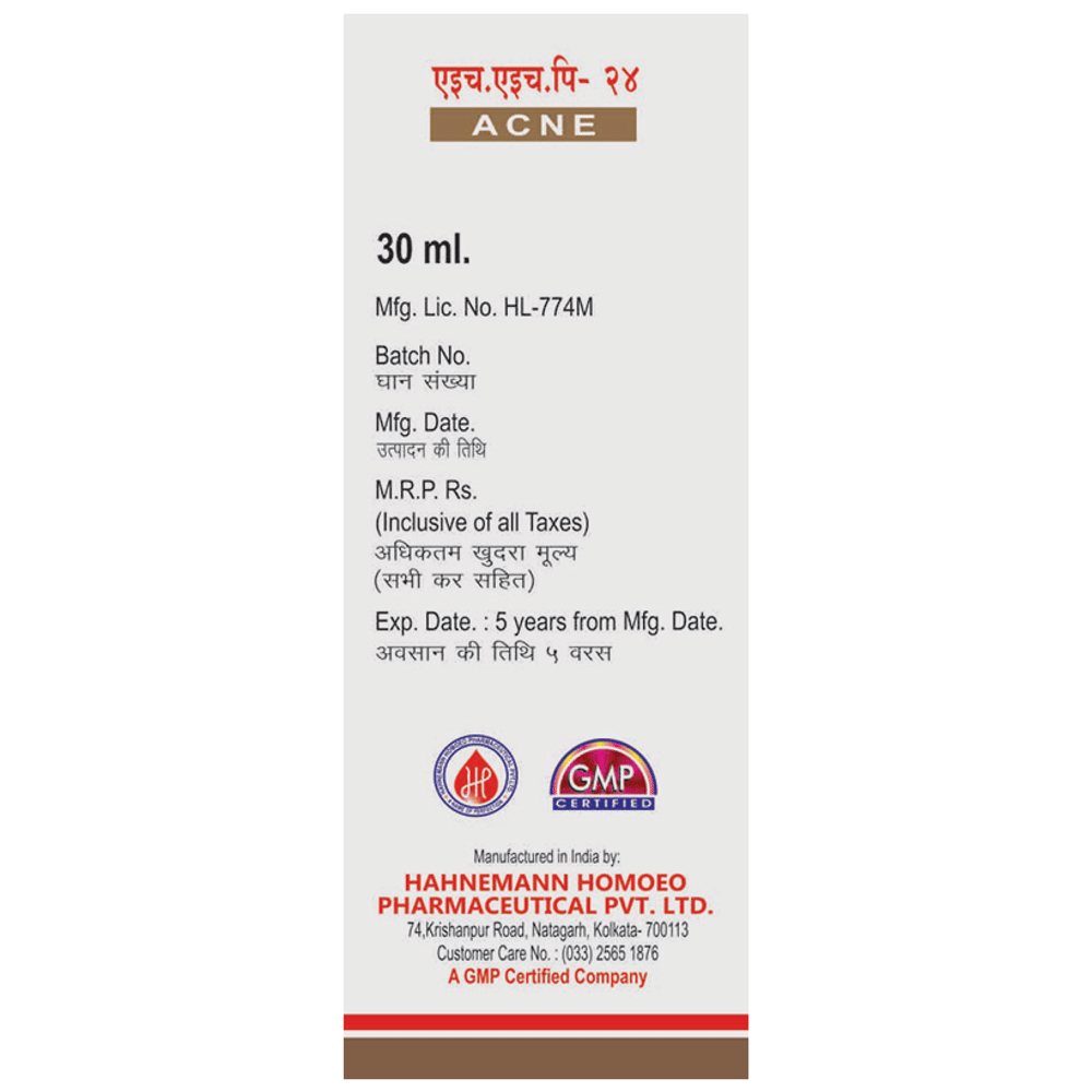 HHP 24 Drop bottle of 30 ml Oral Drops