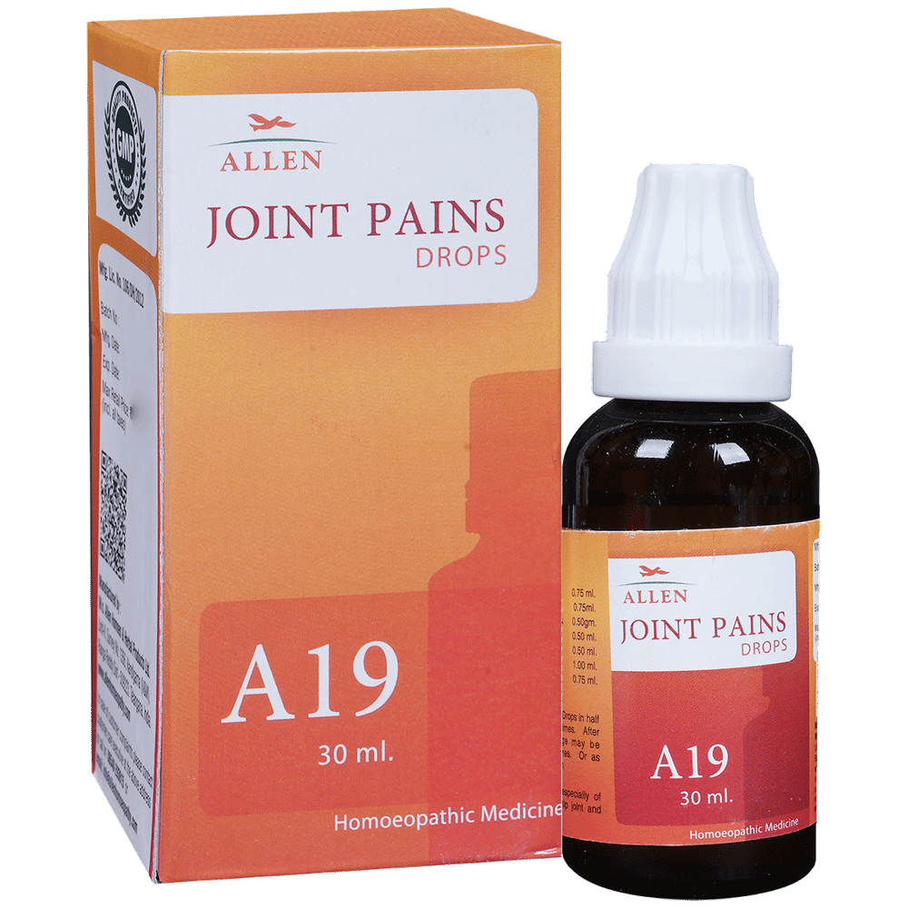 Allen A19 Joint Pains Drop bottle of 30 ml Drop