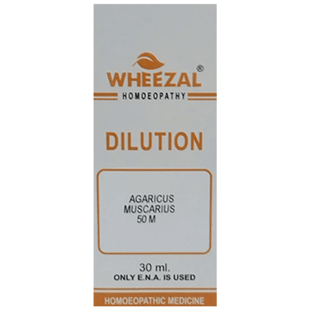 Wheezal Agricus Mus. Dilution 50M bottle of 30 ml Dilution