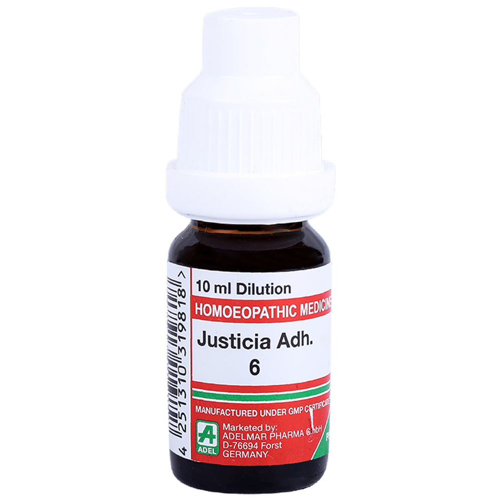 ADEL Justicia Adh Dilution 6 bottle of 10 ml Dilution ADEL Justicia Adh Dilution 6 bottle of 10 ml Dilution