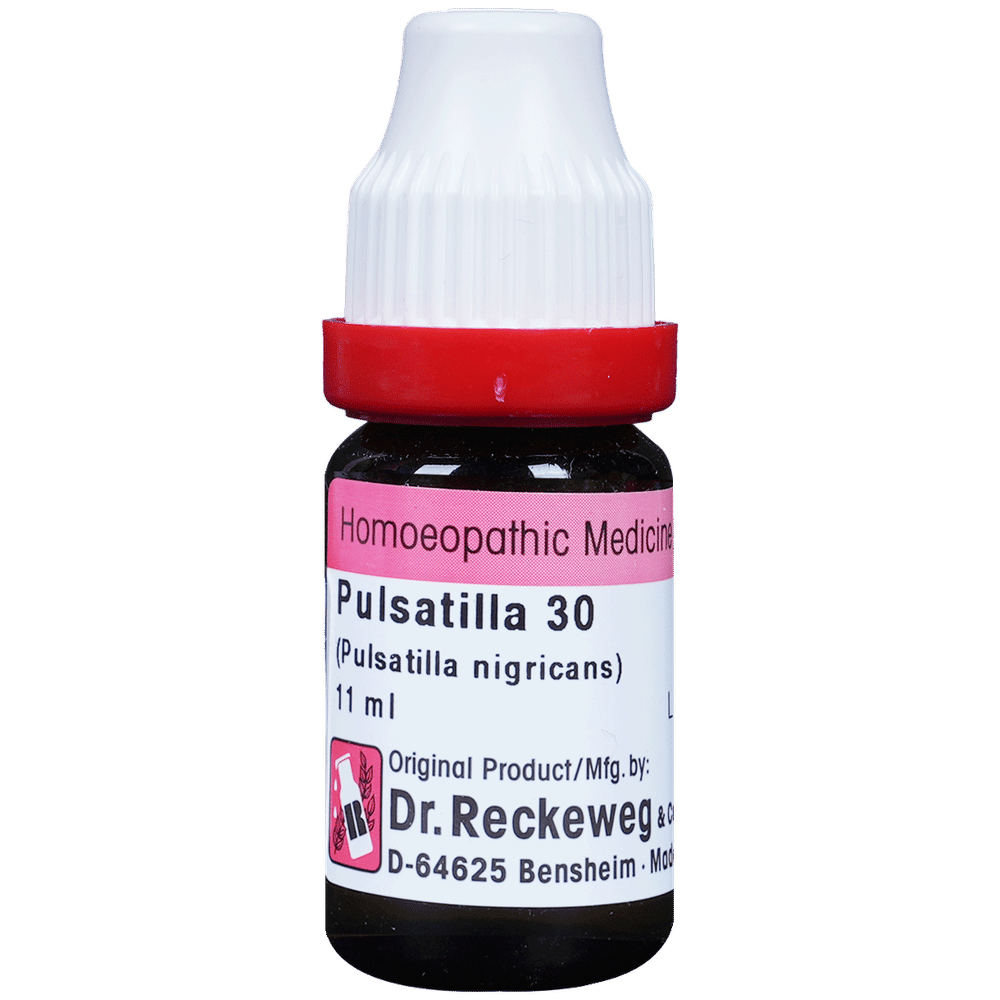 Dr. Reckeweg Pulsatilla Dilution 30 CH bottle of 11 ml Dilution