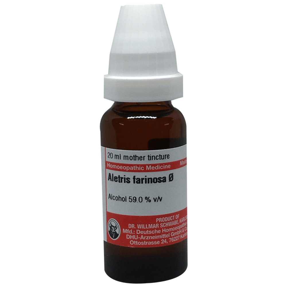 Dr Willmar Schwabe Germany Aletris Farinosa Mother Tincture Q bottle of 20 ml Mother Tincture