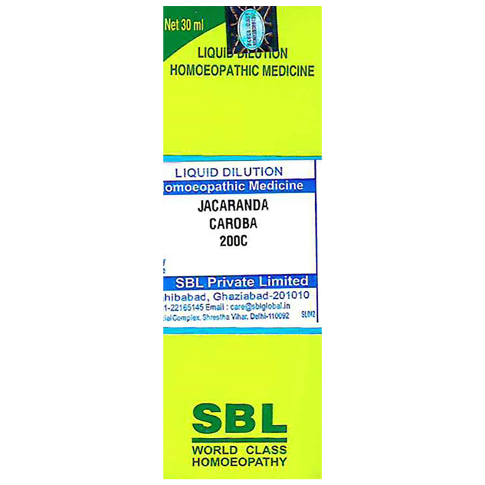 SBL Jacaranda Dilution 200 CH bottle of 30 ml Dilution