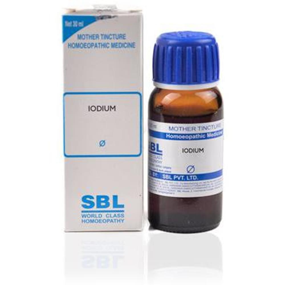 SBL Iodium Mother Tincture Q bottle of 30 ml Mother Tincture