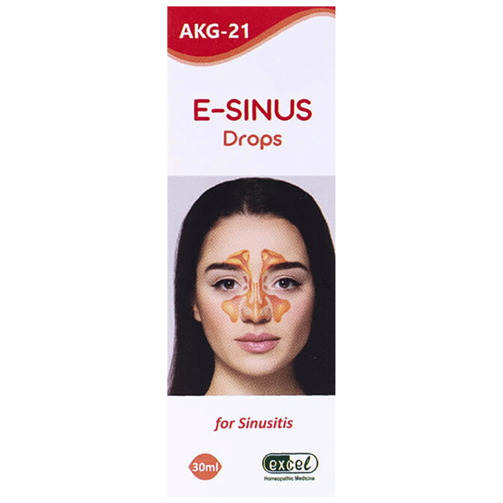 Excel AKG 21 E-Sinus Drop bottle of 30 ml Drop