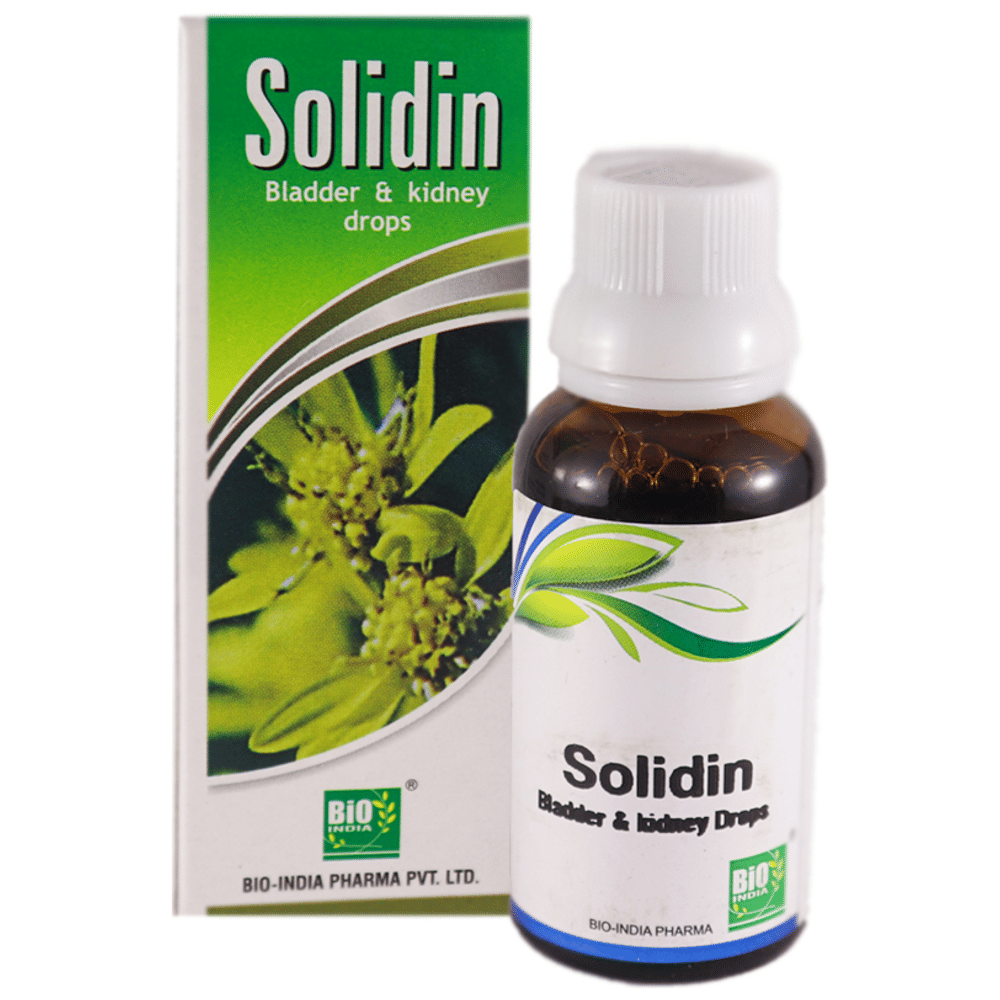 Bio India Solidin Bladder & Kidney Drop bottle of 30 ml Drop