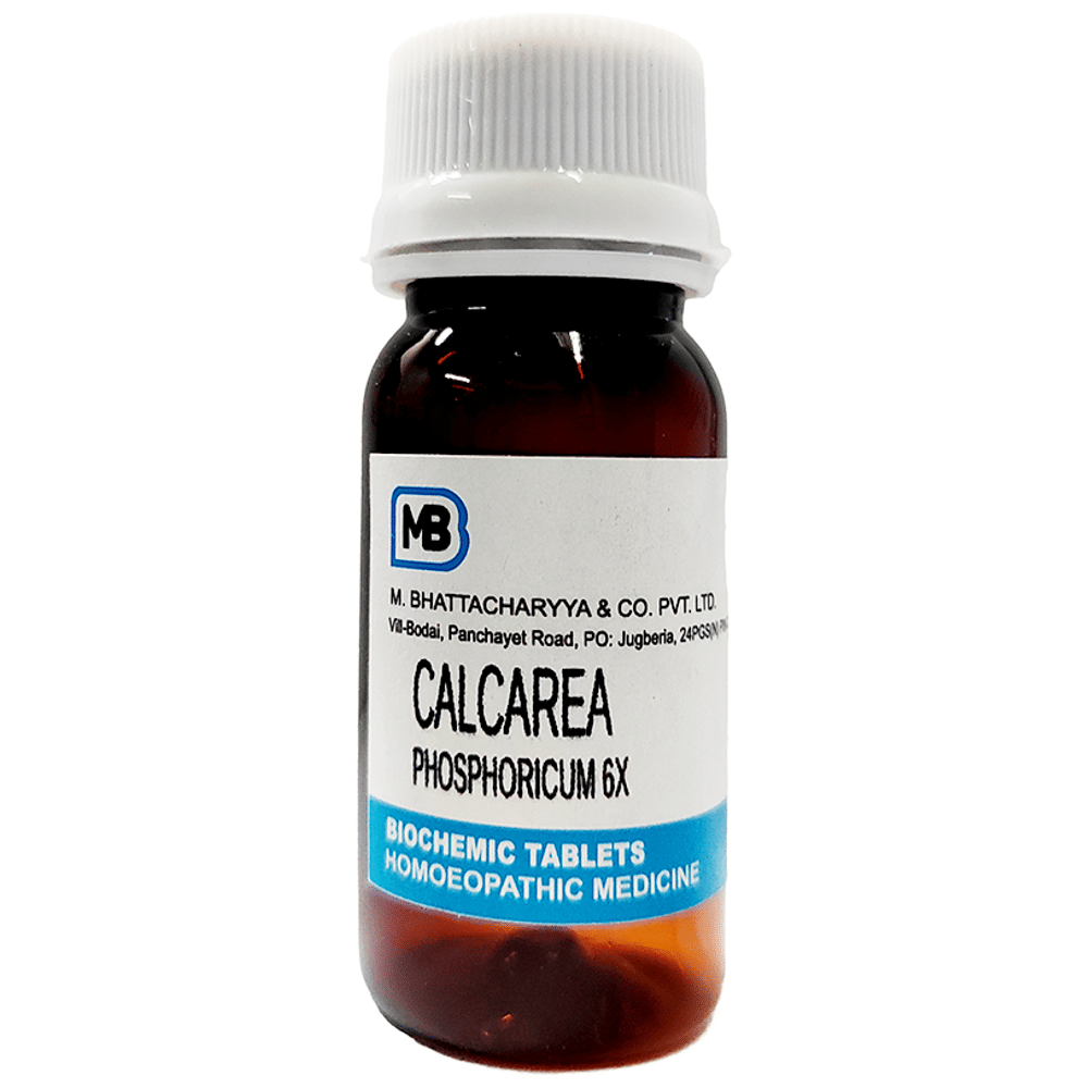 MB Calcarea Phosphoricum Tablet 6X bottle of 25 gm Tablet MB Calcarea Phosphoricum Tablet 6X bottle of 25 gm Tablet