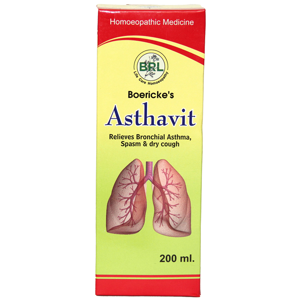 BRL Asthavit Syrup bottle of 200 ml Syrup