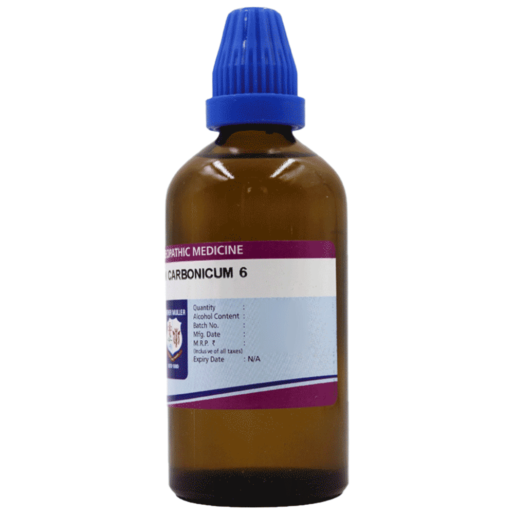 Father Muller  Lithium Carbonicum Drop 6C bottle of 100 ml Drop