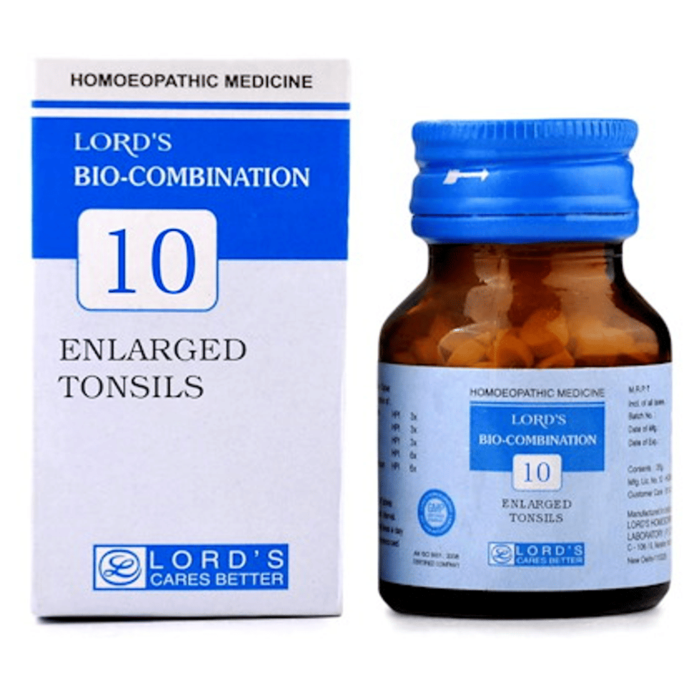 Lord's Bio-Combination 10 Tablet bottle of 25 gm Biocombination Tablet Lord's Bio-Combination 10 Tablet bottle of 25 gm Biocombination Tablet