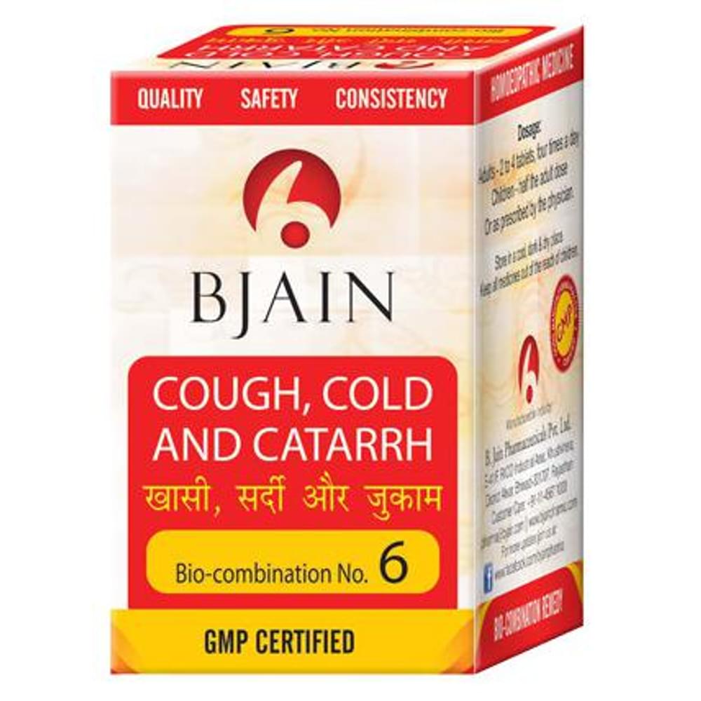 Bjain Bio-Combination No. 6 Tablet bottle of 25 gm Biocombination Tablet