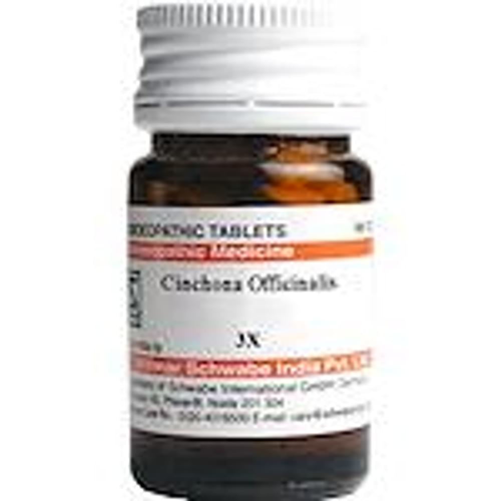 Dr Willmar Schwabe India Cinchona Officinalis Trituration Tablet 6X bottle of 20 gm Trituration Tablet