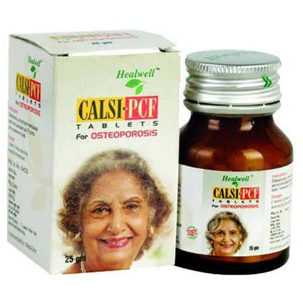 Healwell Calsi-PCF Tablet bottle of 25 gm Tablet Healwell Calsi-PCF Tablet bottle of 25 gm Tablet