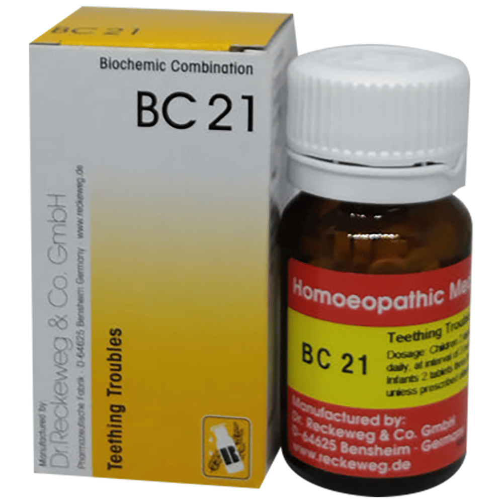 Dr. Reckeweg Bio-Combination 21 (BC 21) Tablet bottle of 20 gm Biocombination Tablet